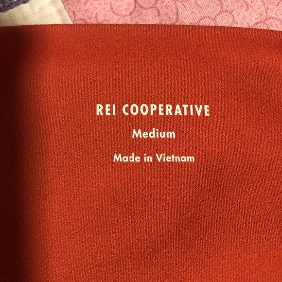 REI Take Your Time 7/8 leggings, Zion red - Picture 3 of 3